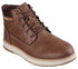 Ghete sport, barbati, SKECHERS GARLAN - DENO, 205235-BRN maro, piele ecologica